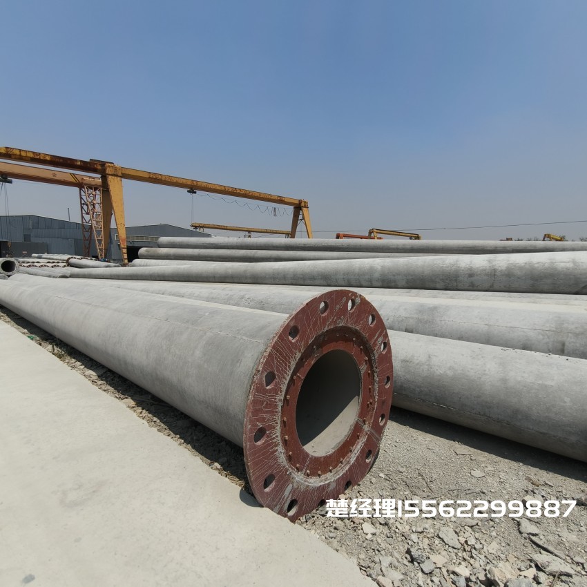 呈贡12米无拉线电杆